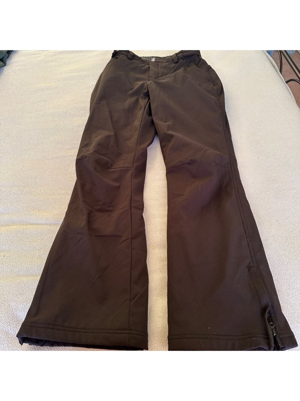 Gerry Snow Pants Womens Small Ski Insulated Adj Waist Zip Pockets Wide Leg